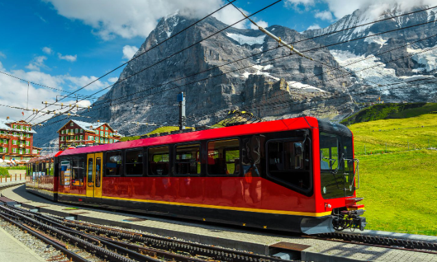 Tren en Suiza